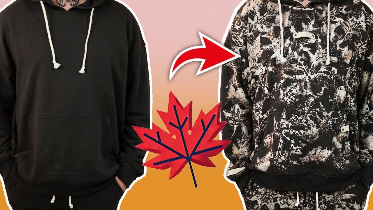 Камуфляж из листьев своими руками 🍁 | Простой пошаговый проект!