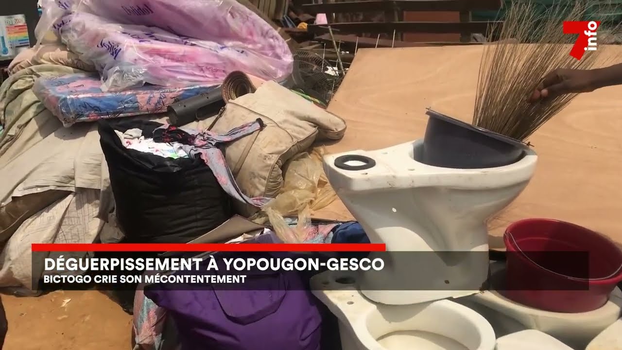 Déguerpissement à Yopougon Gesco : Adama Bictogo crie son mécontentement