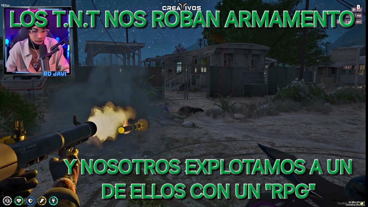 EXPLOTAMOS A UN T.N.T POR ROBARNOS ARMAMENTO LARGO Y CORTO