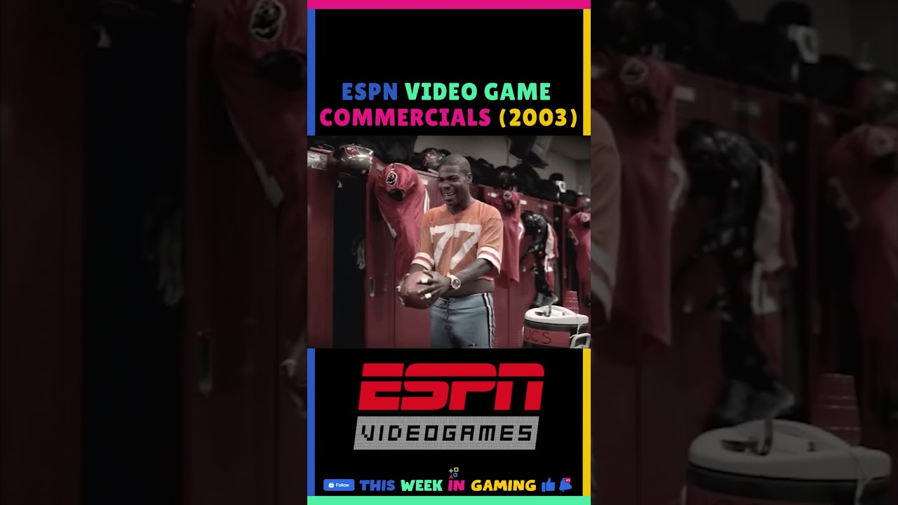 ESPN Video Game Commercials From 2003.