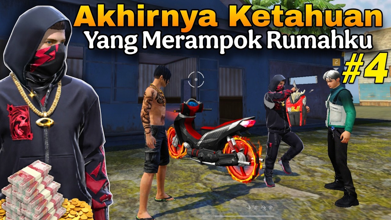 AKHIRNYA KETAHUAN SIAPA YANG MERAMPOK RUMAHKU - FILM DRAMA FF #4 