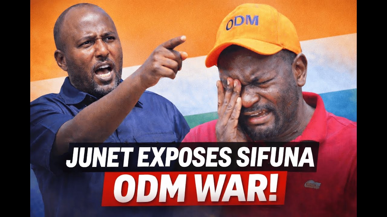 EXPOSED!!!:  SIFUNA'S PLAN TO SELL ODM  REVEALED BY JUNET & RUTO