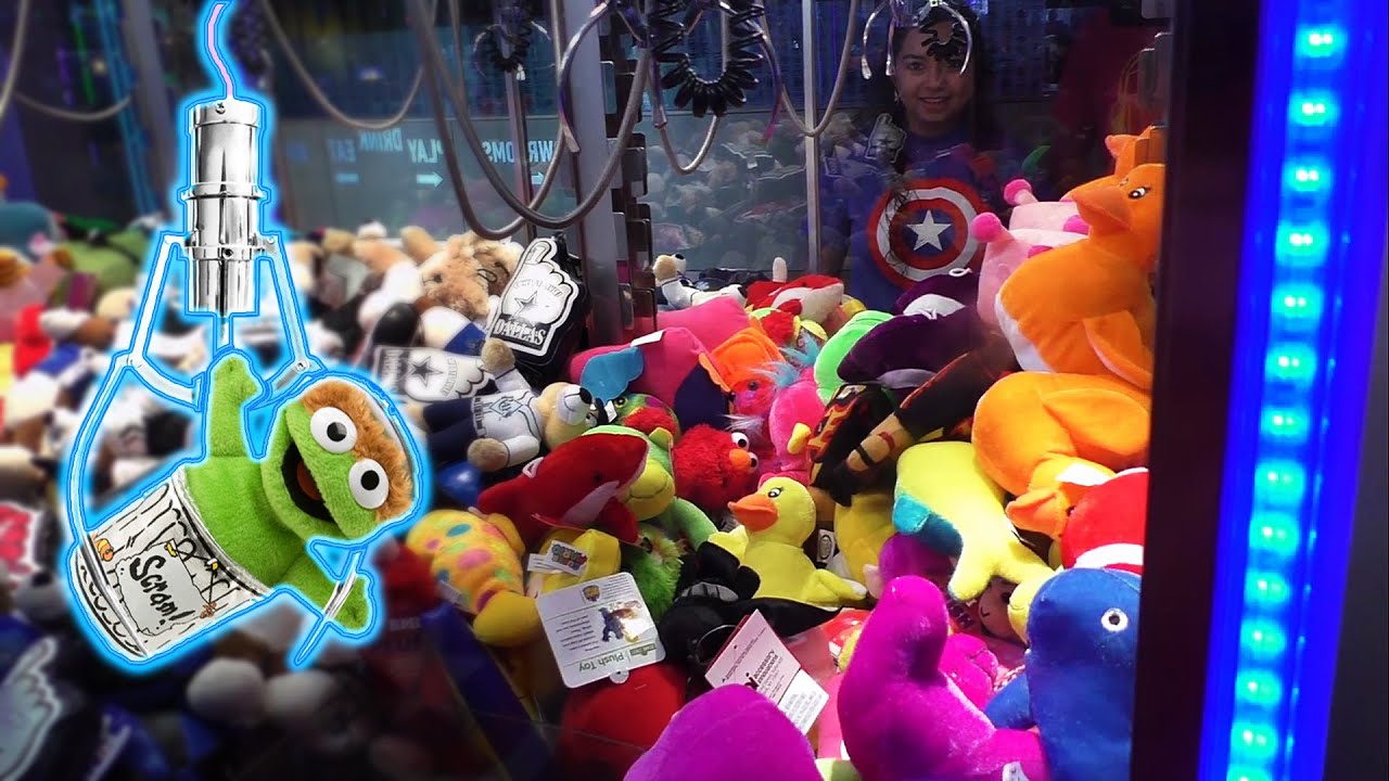 Победы Claw Machine в Dave & Buster's