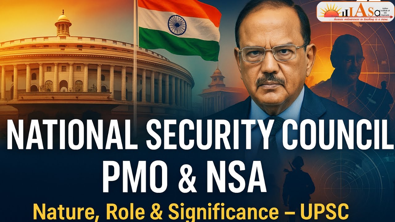 National Security council | PMO & NSA | Nature Role & Significance #publicadministration #iiiasa