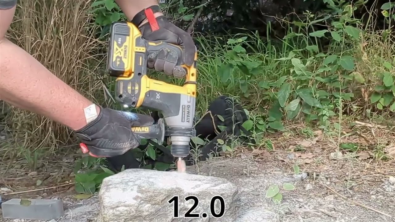 DeWalt DCH172: Any good for rock bolting?