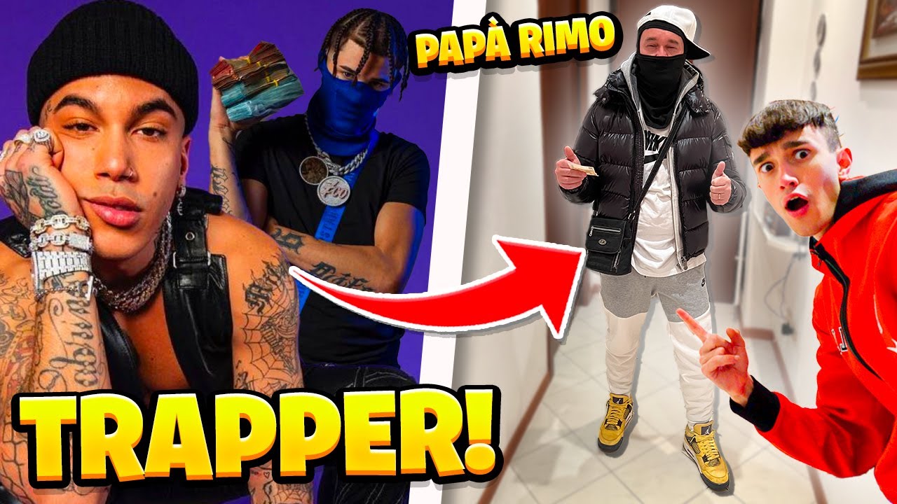 TRASFORMO MIO PAPÀ in UN TRAPPER AMERICANO! *TROPPO DIVERTENTE*