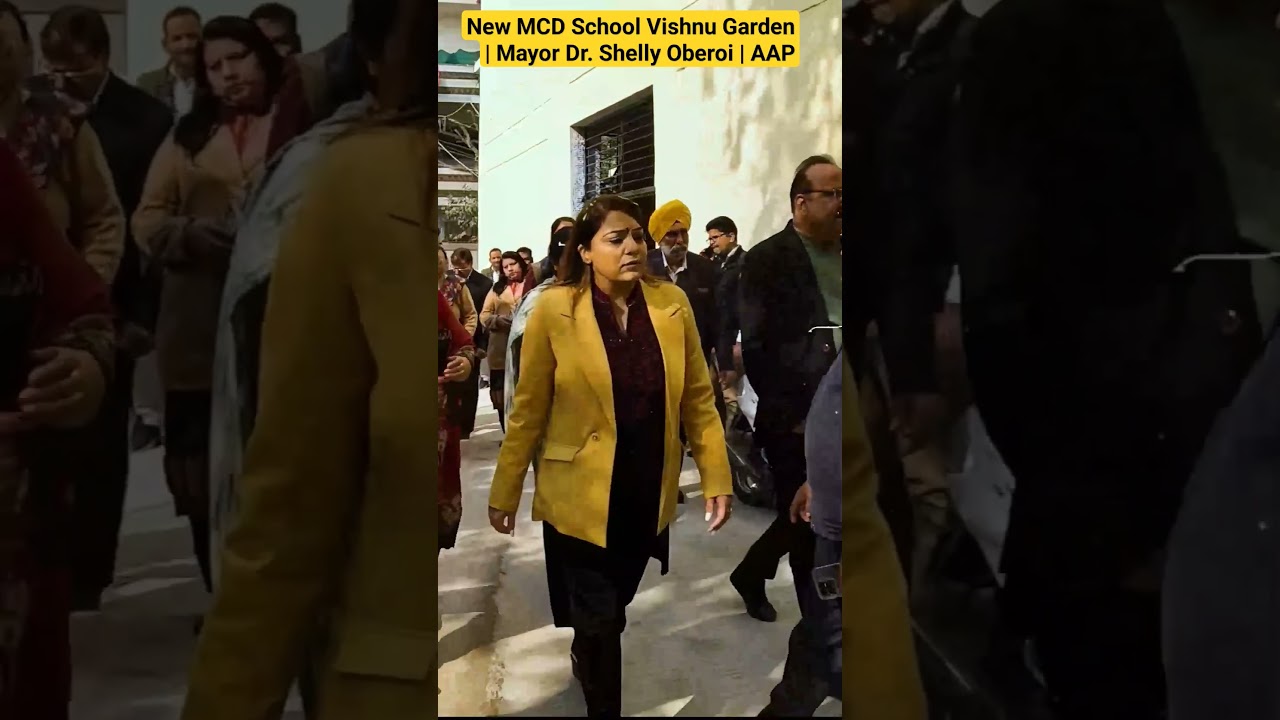 New MCD School #arvindkejriwal #drshellyoberoi #aap