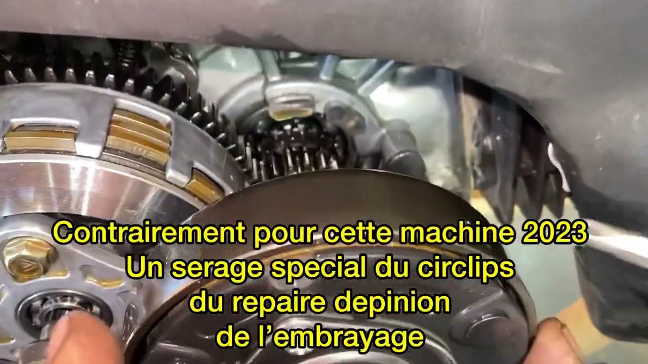 Tapage du l’engrenage de l’embrayageحل مشكل تقرقيب المكينة  2023 او مشكل لومبرياج