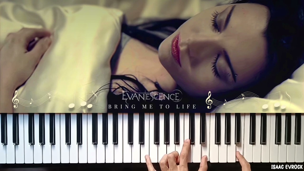 EVANESCENCE - BRING ME TO LIFE (Piano Tutorial) [PART. 01 - INTRO + VERSE 01 & 02]