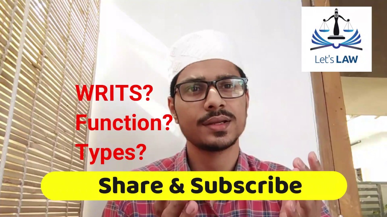 Writs in the Indian Constitution