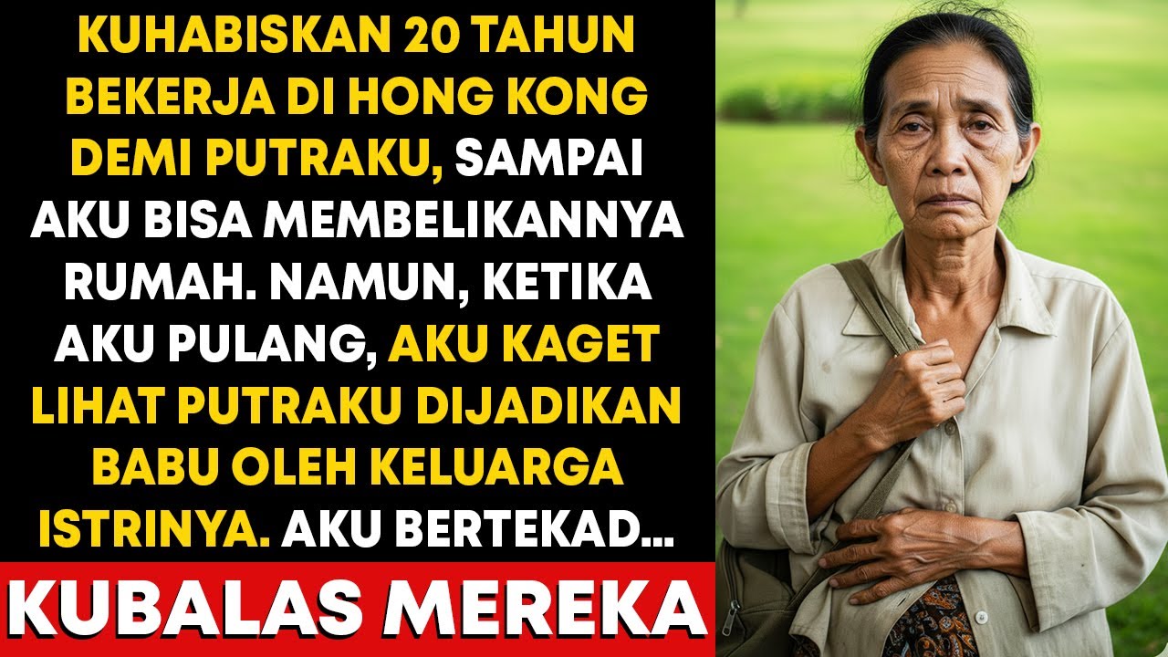 20 Tahun Kerja di Luar Negeri—Saat Pulang, Kudapati Putraku Dijadikan Babu Oleh Istrinya