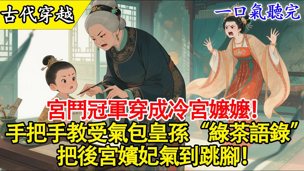 【一口氣聽完】頂流編劇穿成冷宮嬤嬤！用KPI管理情報網、現代博弈論硬剛貴妃，手把手教廢柴皇孫登基！🔥 宮鬥降維打擊太絕了！#穿越 #爽文 #宫斗 #有聲書 #大女主 #熱門 #原創