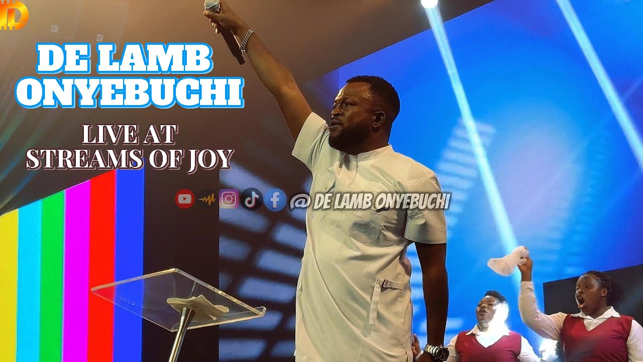 How De Lamb Onyebuchi took the praise session to another level at Streams of Joy.