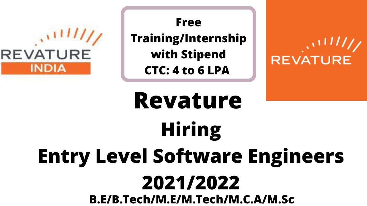 Revature freshers hiring | 2021,2022