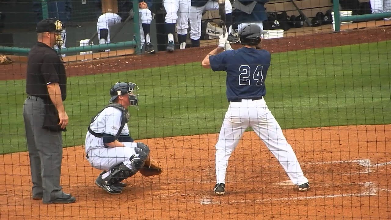 Tyler Hoechlin at the UCI Alumni Baseball Game.