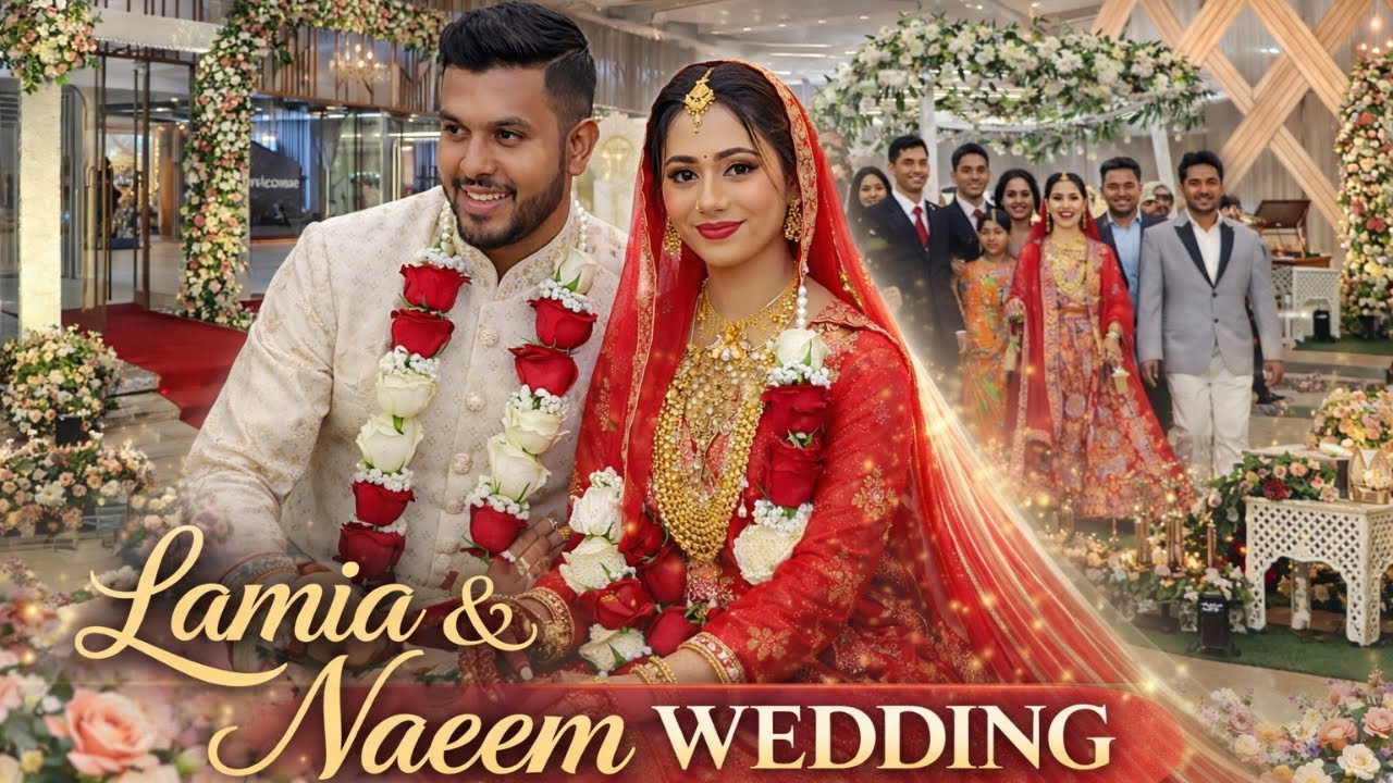 Wedding ceremony at Sena Prangan | Naeem and Lamia's wedding | Bangladeshi wedding | Sadid’s vloger 