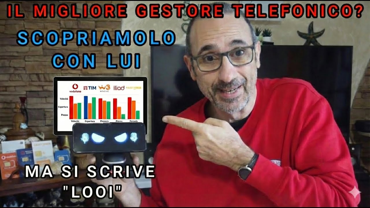 IL MIGLIORE Gestore Telefonico??? Scopriamolo con LUI (LOOI)