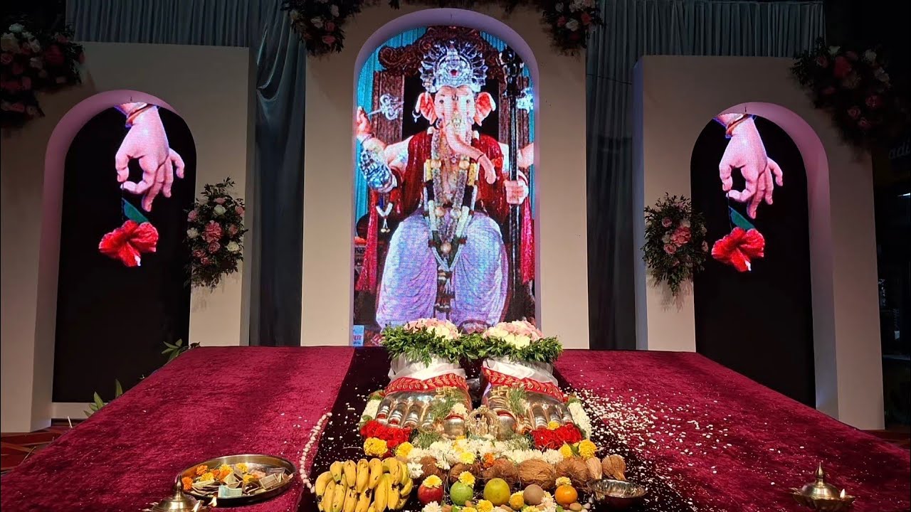 Belgav Cha Raja Pat Pujan Sohala 2026 Chavat Galli Shree Audio Ganesh Lights Ganesh LED Screen
