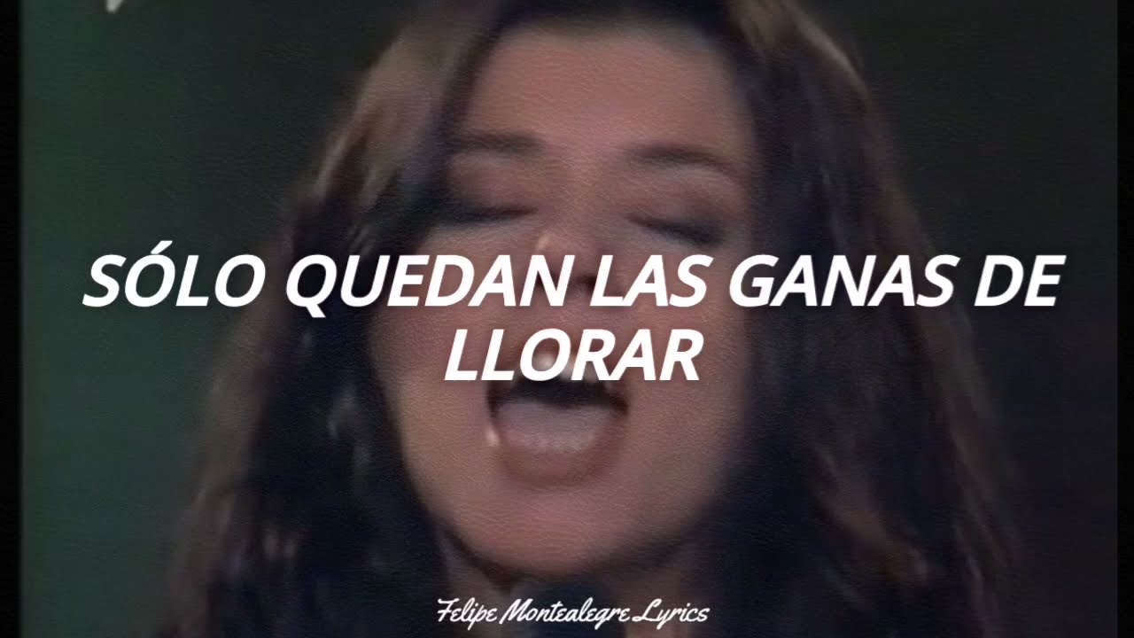 Solo quedan las ganas de llorar al ver que nuestro amor, se aleja 🥀 (Letra + Video)