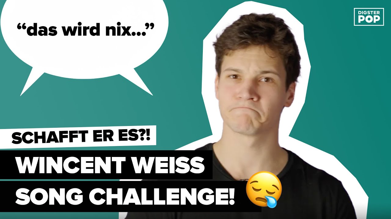 Wincent Weiss in the hardest song challenge EVER!!