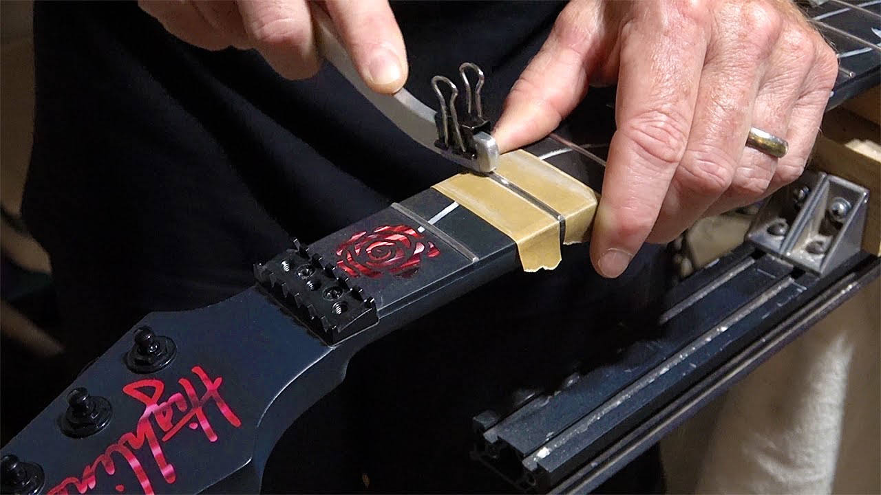 Making A V-Shaped Guitar Part 17 Completion