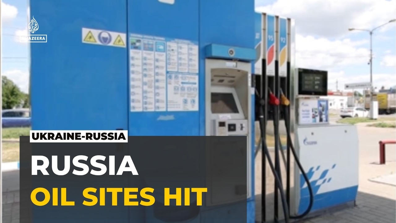 Ukraine strikes Russia: Drones target oil refinery and southern port