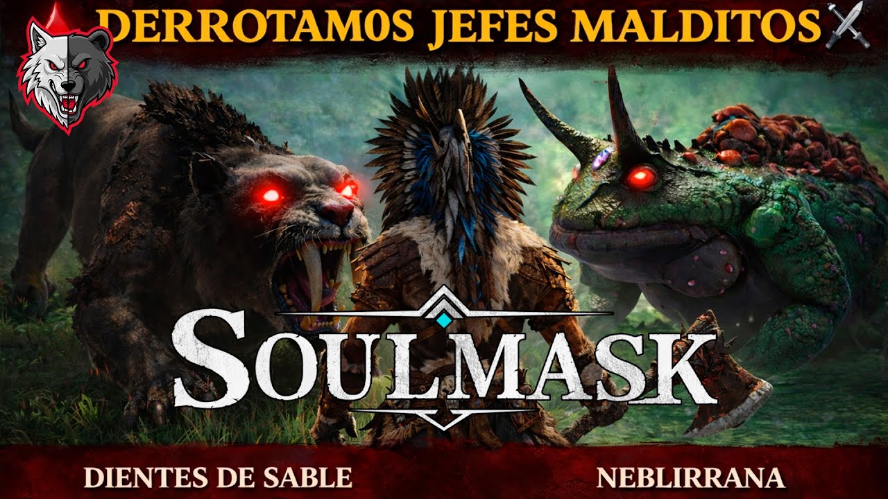 🔥 SOULMASK | Diente de Sable Maldito 🐅 y Neblirrana Maldita 🐸