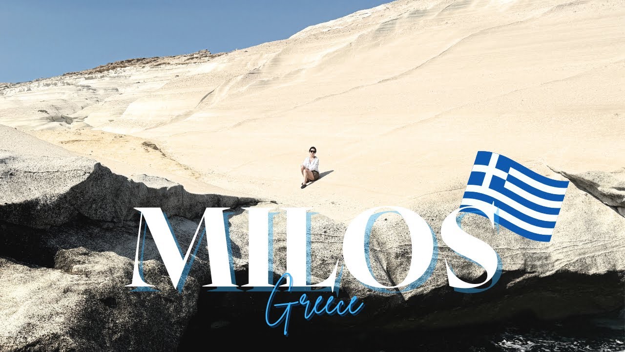 【ギリシャ・ミロス島】絶景と秘境の宝庫！2025年6月 旅Vlog. Milosの美しい海、美味しいギリシャ料理、映えスポット、夕日。