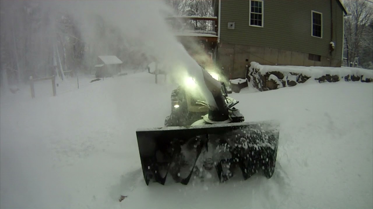 Winter snow removal with the Bolens HT23 and other equipment!