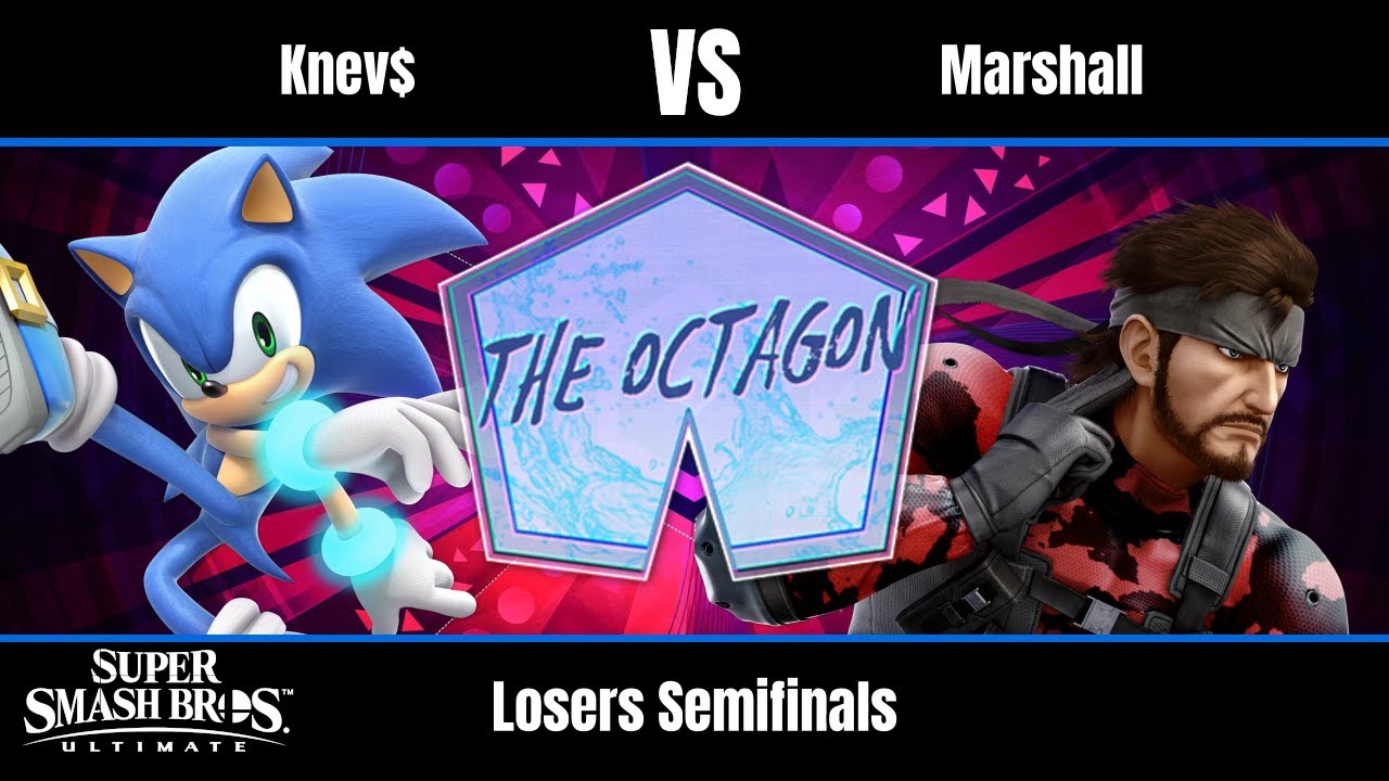 Knev$ (Sonic) vs Marshall (Snake) - Ultimate Losers Semifinals - Octagon #145