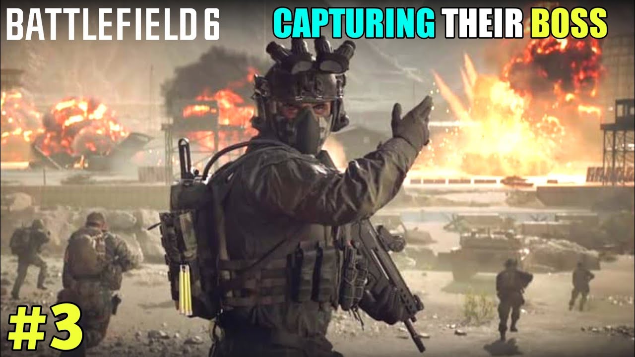 CAN WE CAPTURED THIS TERRORIST ?| BATTLEFIELD 6 GAMEPLAY #3