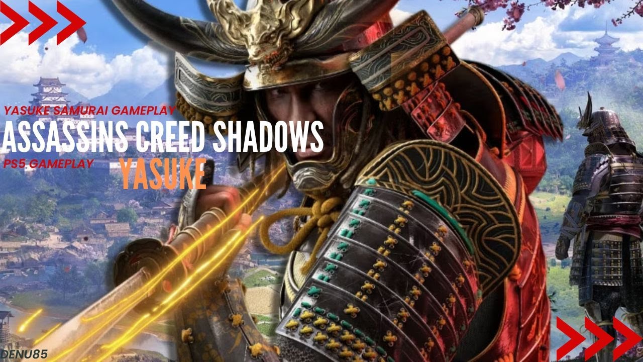 Assassins Creed Shadows (Yasuke Aggressive Samurai Katana High Level) Gameplay PS5 4K ULTRA HD