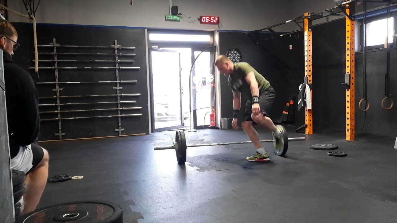 26.3 WOD OPEN Michał Nosiadek kat.40-44 wynik 205rep