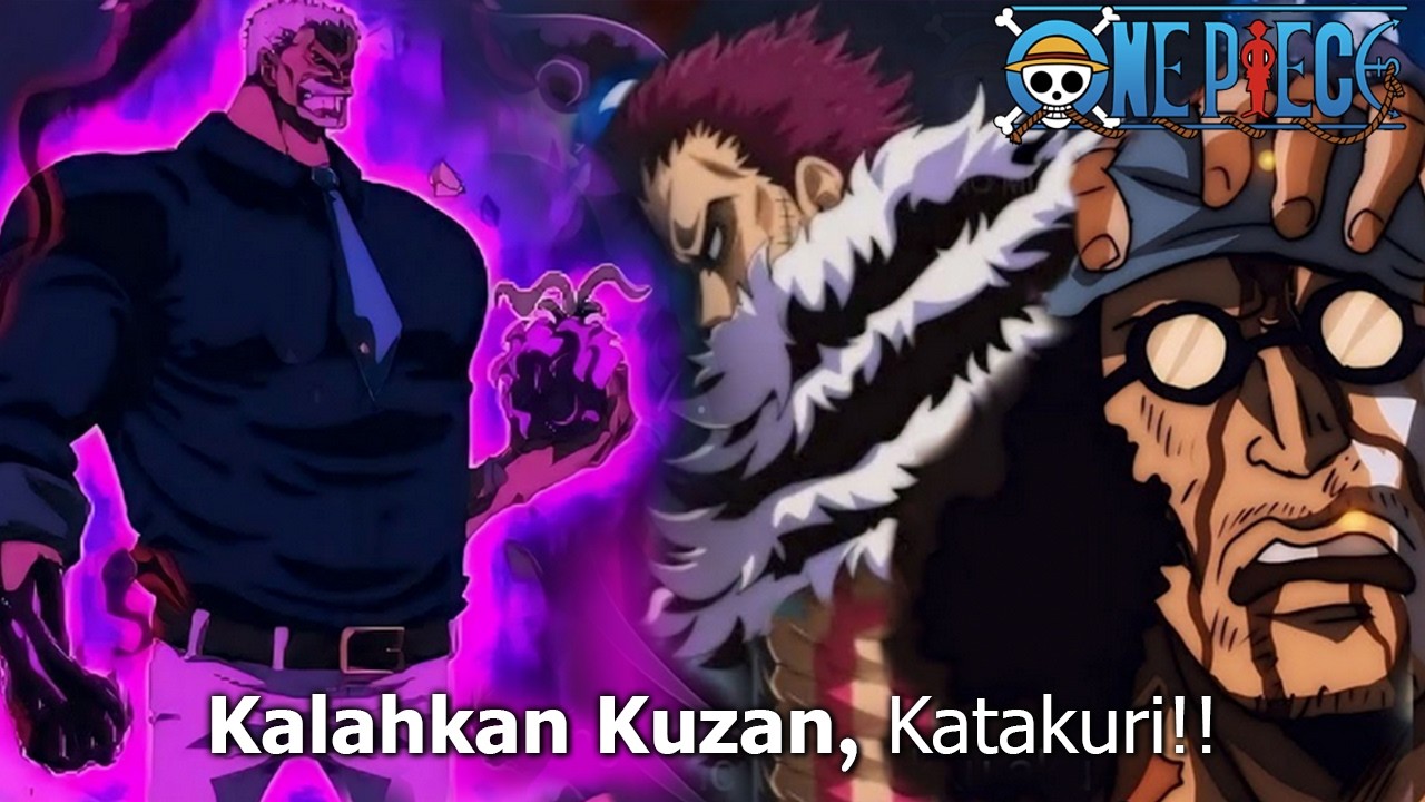 ONE PIECE TERBARU - GARP BANTU AWAKENING KATAKURI SERANG KELEMAHAN AOKIJI KUZAN DI HACHINOSU 