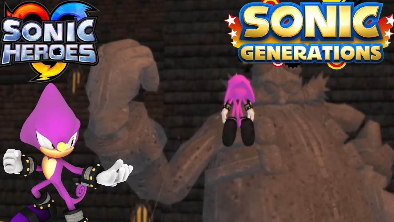Sonic Generations: Espio in Hang Castle