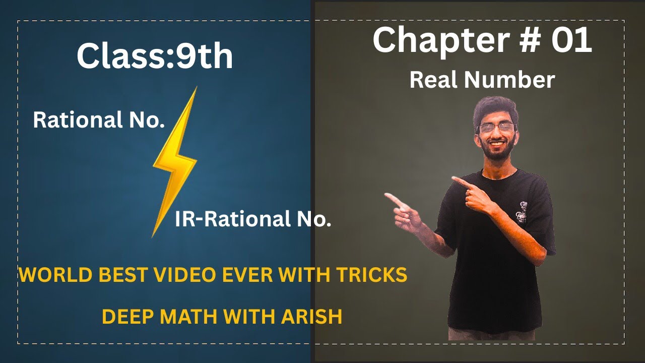 Class 9 | Unit 1 |Real Number |Rational & Irrational Numbers| mind blowing Tricks to remember  🔥