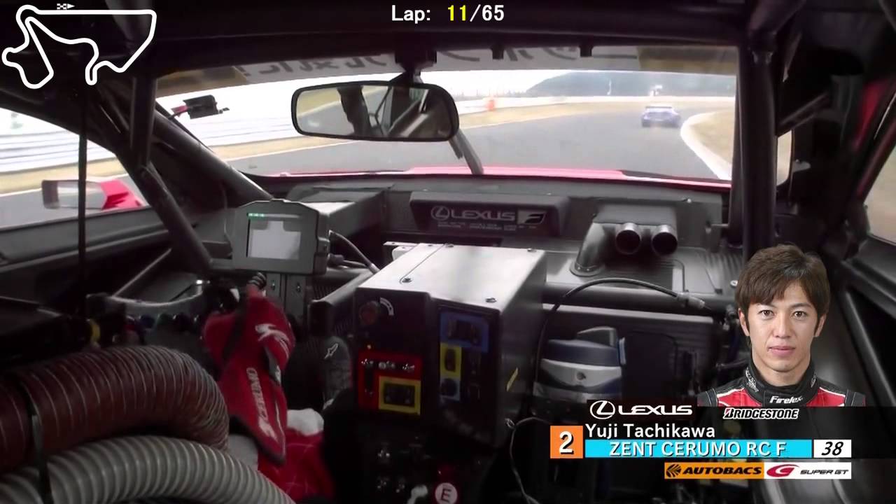 SUPER GT 2015 ONBOARD Rd7 AUTOPOLIS 1/2