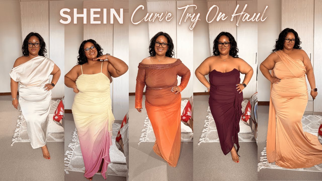Примерка одежды SHEIN Curve | Новый год – новая энергия: целенаправленно ♡ Николь Хумало ♡ Южноаф...