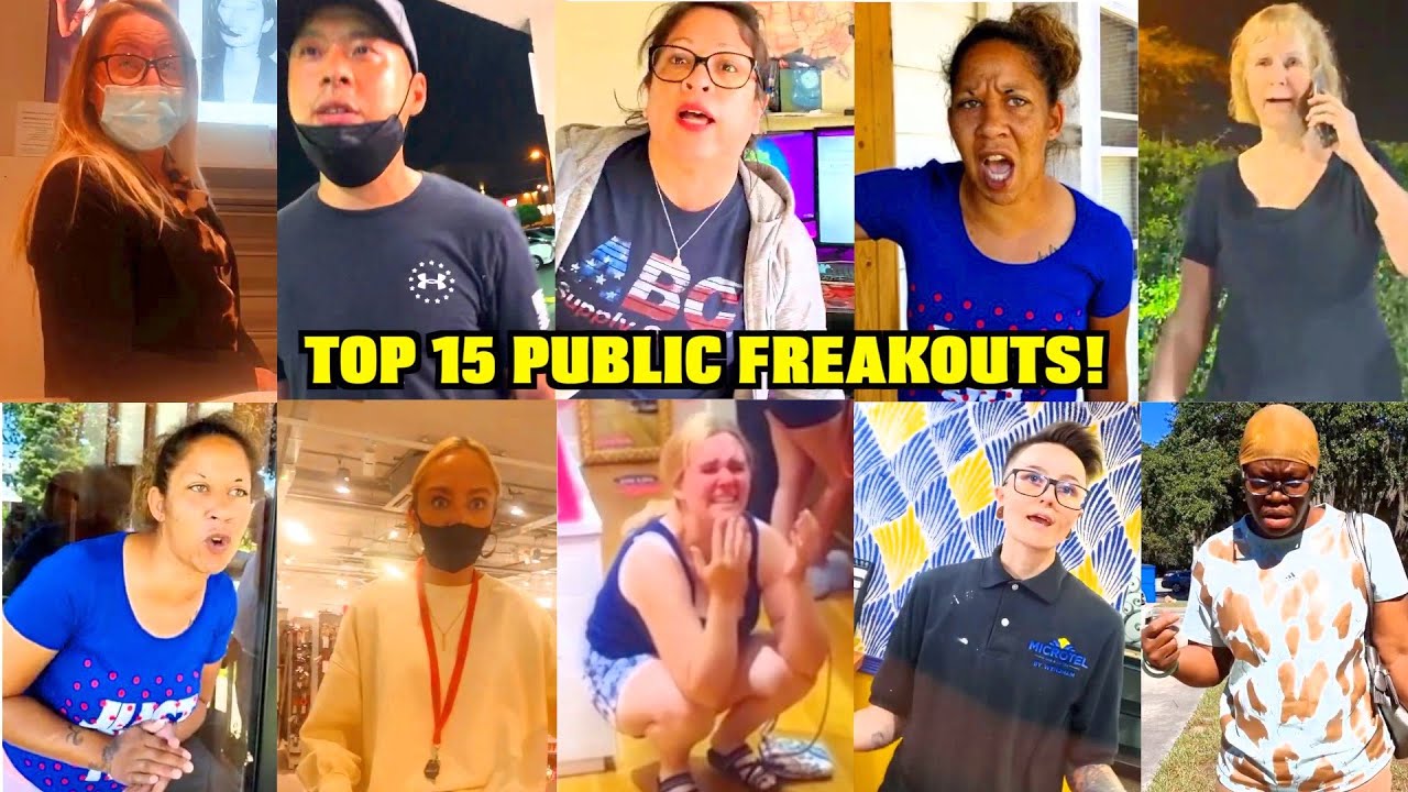 Top 15 Public Freakouts You CANT AFFORD TO MISS!