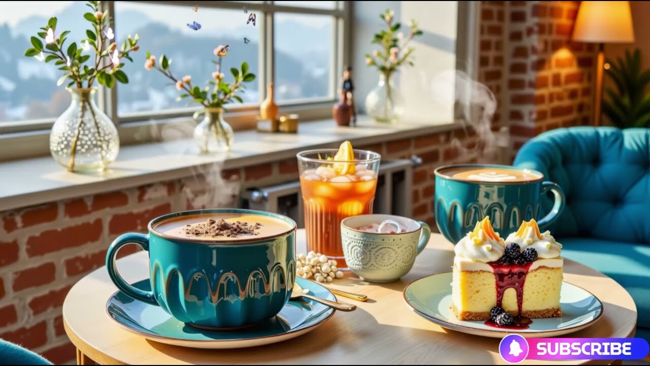 Good Morning Jazz 2026 ☕ Delicate Coffee Bossa Nova Instrumental & Relaxing Jazz for Happy Moods 🎹