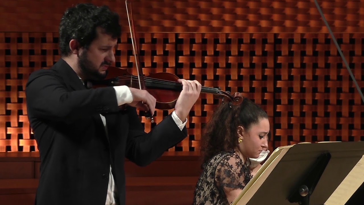 Sonate pour violon et piano n°3, 1er mouvement , L.V. Beethoven, Hugo Meder, Bianca Faulisi