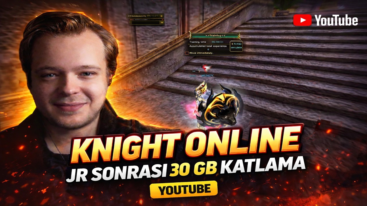 JR SONRASI 30 GB KATLAMALI YAYIN ZERO ELİTE WARİ SAHURA DOĞRU KNİGHT ONLİNE CANLI #knightonline