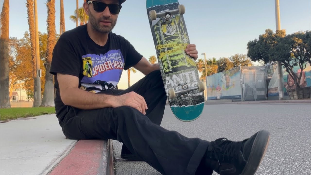 Cool Session with AntiHero Tony TnT Trujillo's board setup