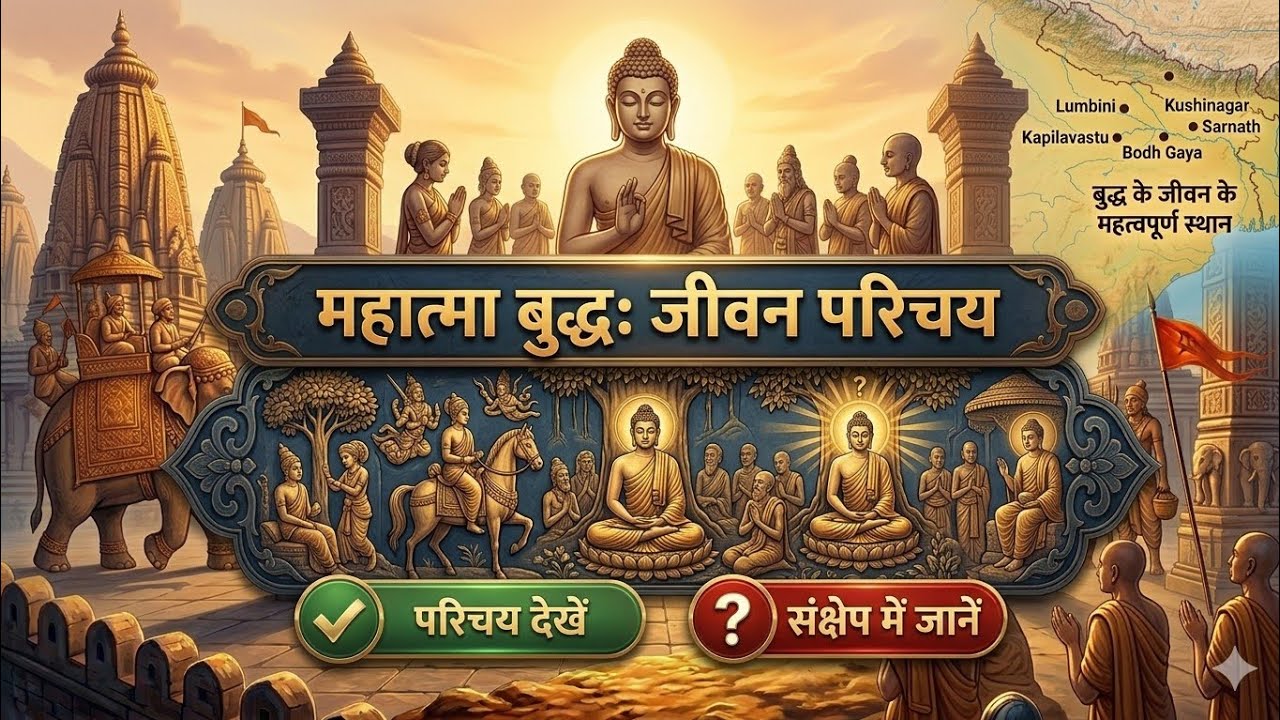 बौद्ध धर्म The Life of Buddha: Zero se Enlightenment tak ka Safar