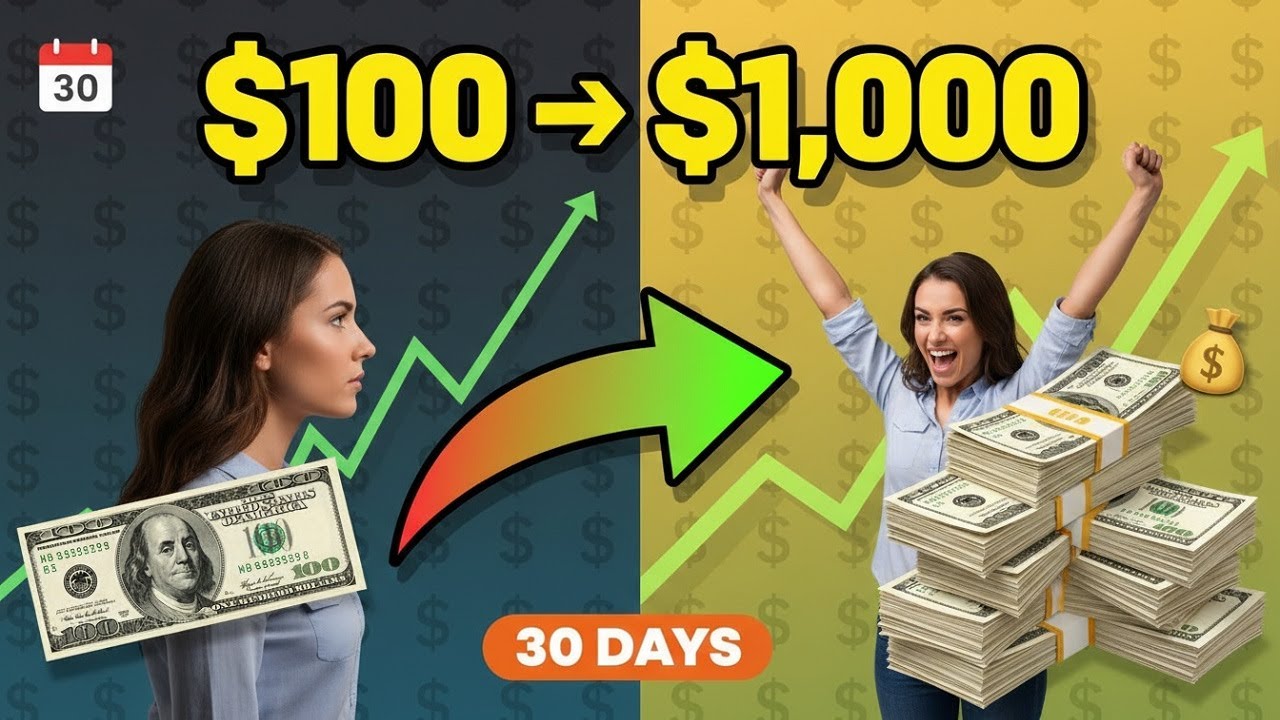 I Turned $100 into $1,000 in 30 Days (Here's Exactly How You Can Too)