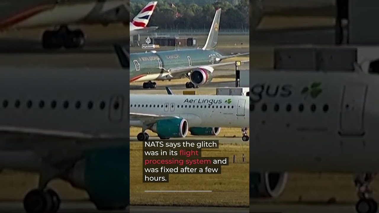 Hundreds of UK flights disrupted by air traffic control glitch