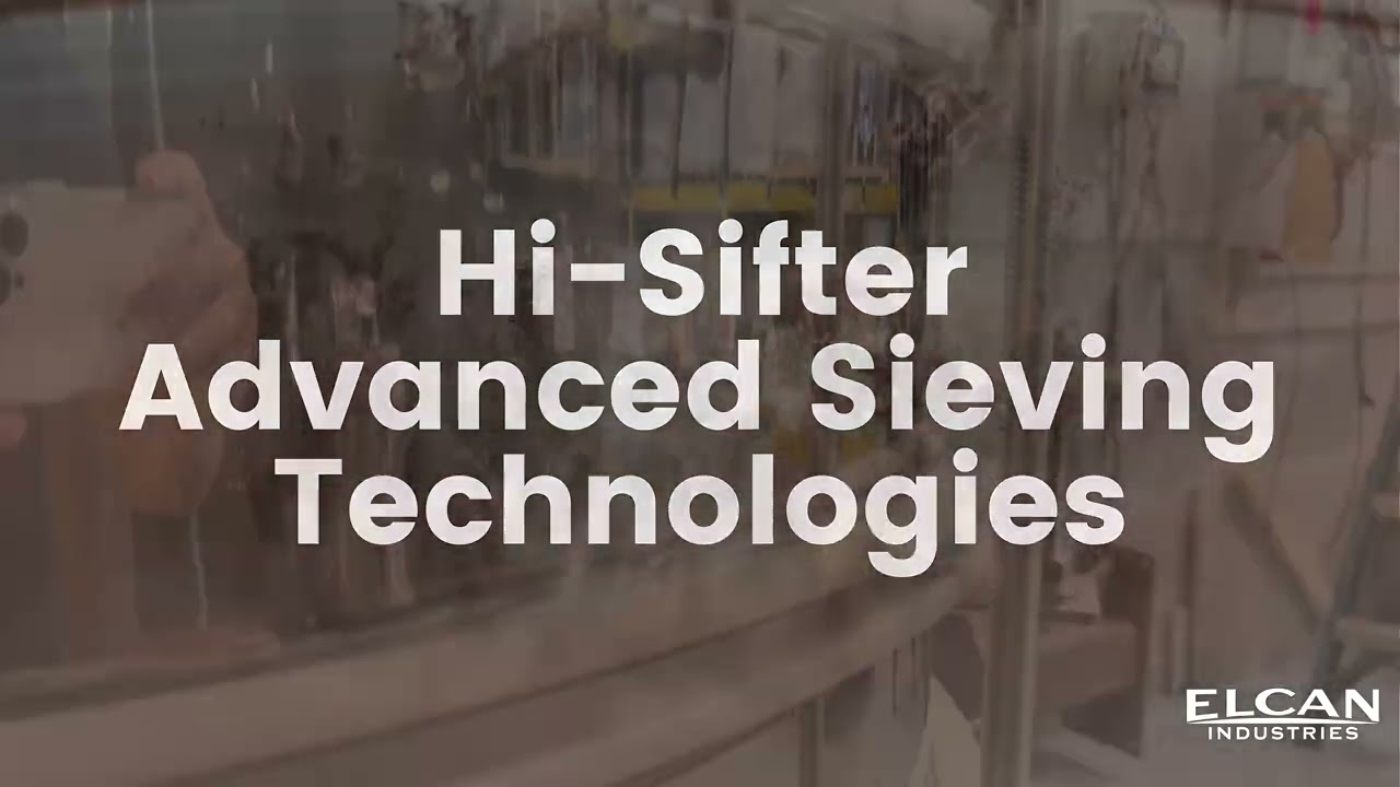 Sieving Machine for Titanium Dioxide (Hi-Sifter High Energy Sieving Machine) - Elcan Industries