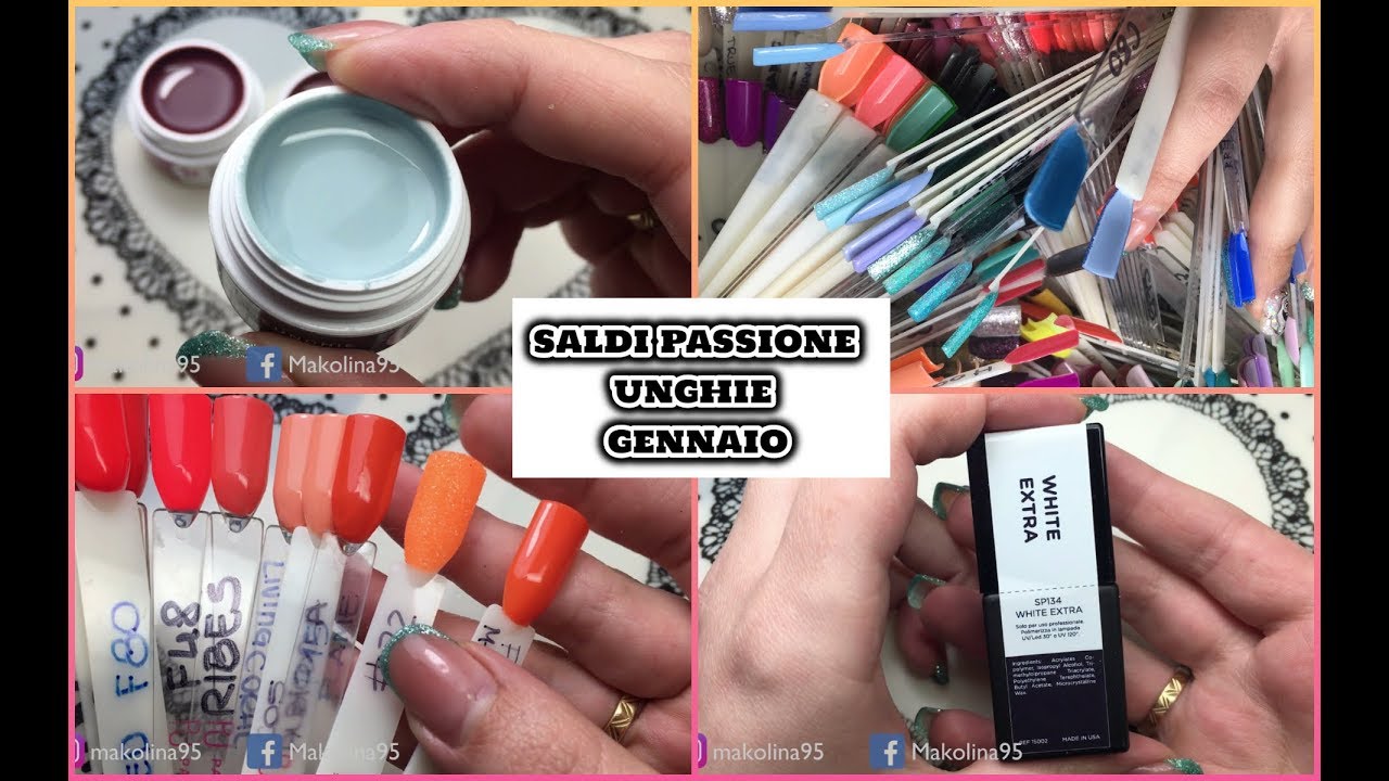 💅🏻SALDI PASSIONE UNGHIE GENNAIO| swatches di tutti i colori PU|Makolina95|