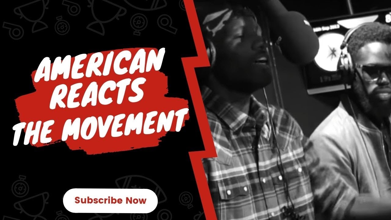 American Rapper Reacts To Fire In The Booth - The Movement (Review)