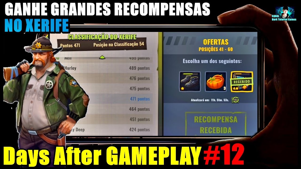 ●COMO SUBIR A CLASSIFICAÇÃO DO XERIFE Days After GAMEPLAY #12 👁 GANHE GRANDES RECOMPENSAS